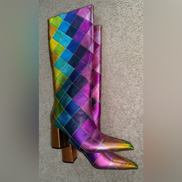 Brand New Kurt Geiger Regent Knee-High Boots - Picture 3 of 15
